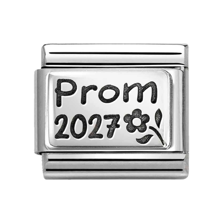 Niche Jewellery Nomination Silver Oxidised Prom 2027 Charm