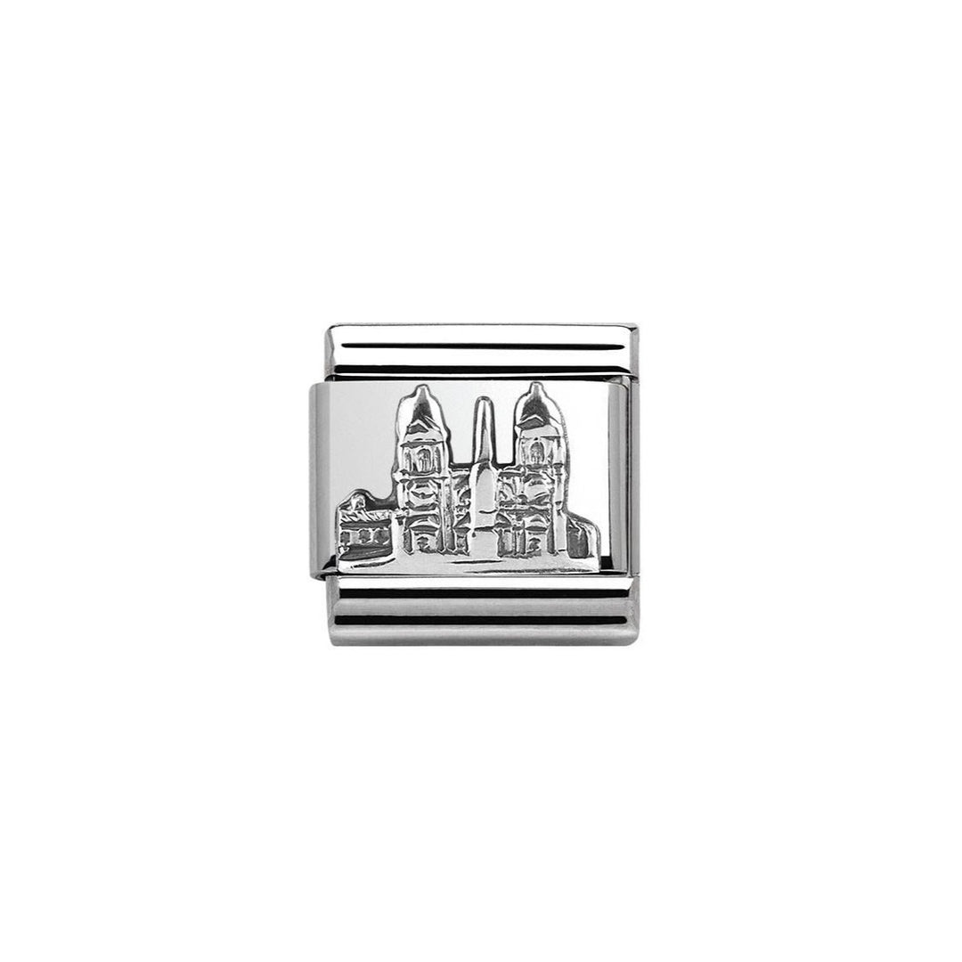 Nomination Classic Silver Piazza Di Spagna Rome Charm. Item code 330105/16.