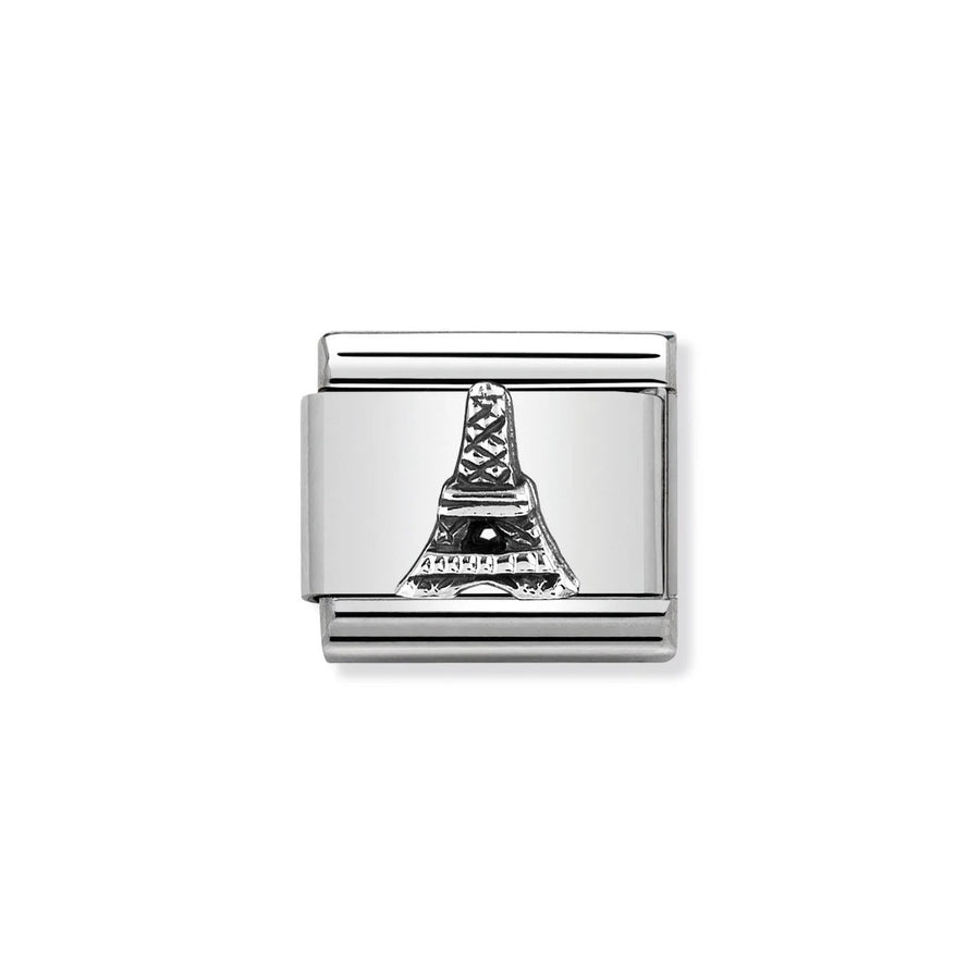 Nomination Classic Silver Monuments Eiffel Tower Charm. Item code 330105/32
