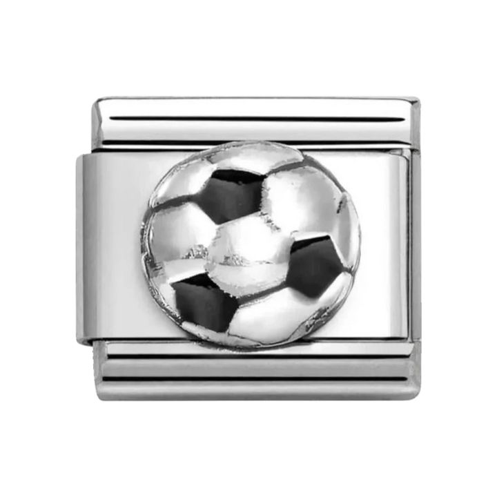 Nomination Classic Football Silver Charm with Enamel - 330204_27