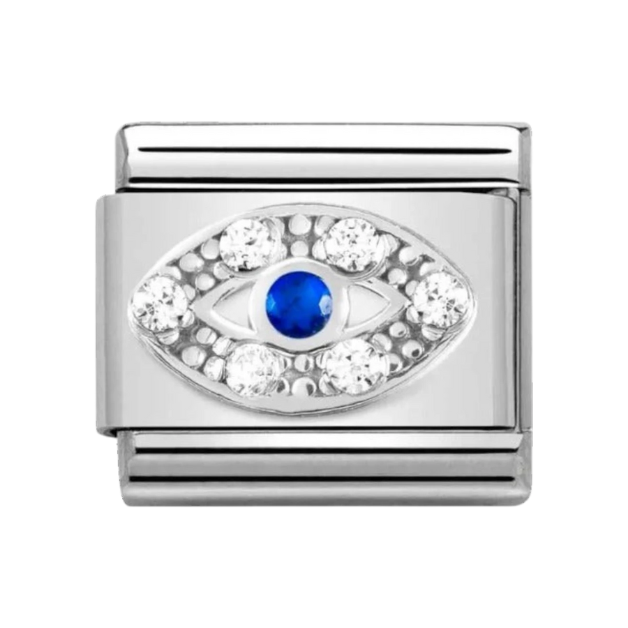 Nomination Classic Silvershine Evil Eye Charm