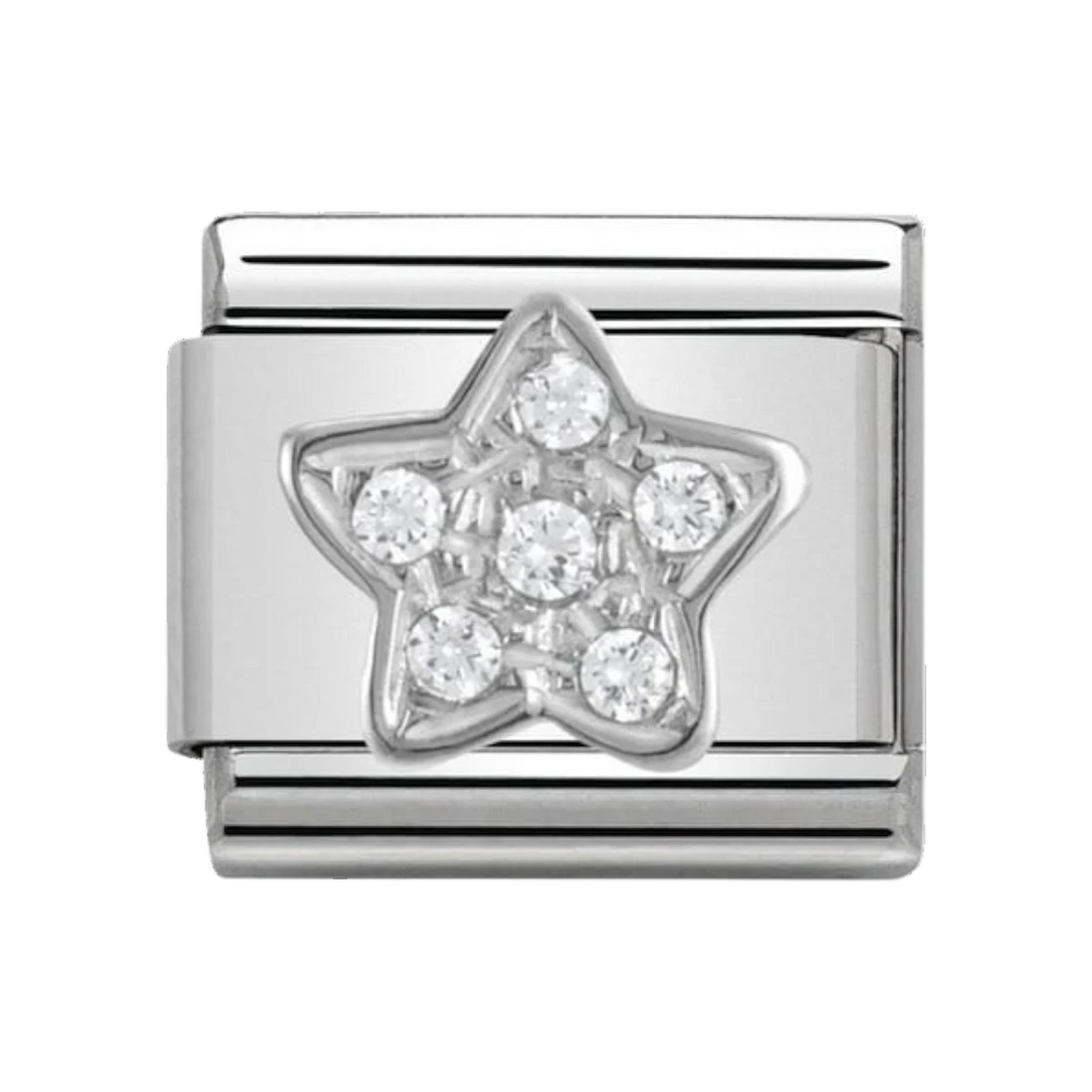 Nomination Classic Symbols - Cubic Zirconia and 925 Silver Star 330304_02