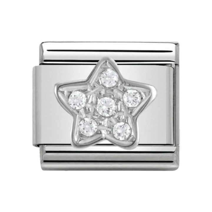 Nomination Classic Symbols - Cubic Zirconia and 925 Silver Star 330304_02