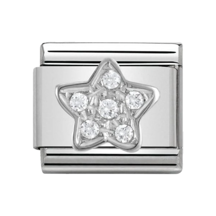 Nomination Classic Symbols - Cubic Zirconia and 925 Silver Star 330304_02