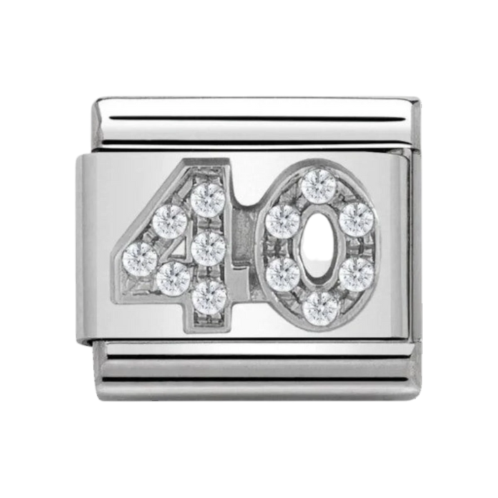 Nomination Classic Symbols - Cubic Zirconia and 925 Silver 40