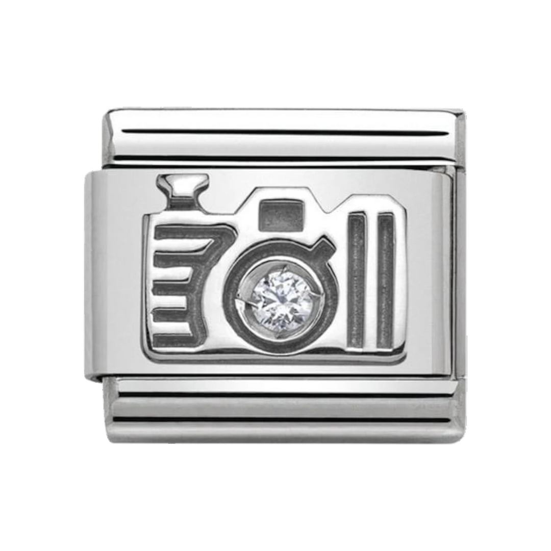 Nomination Classic 925 Silver and Zirconia Camera Charm 330311_06