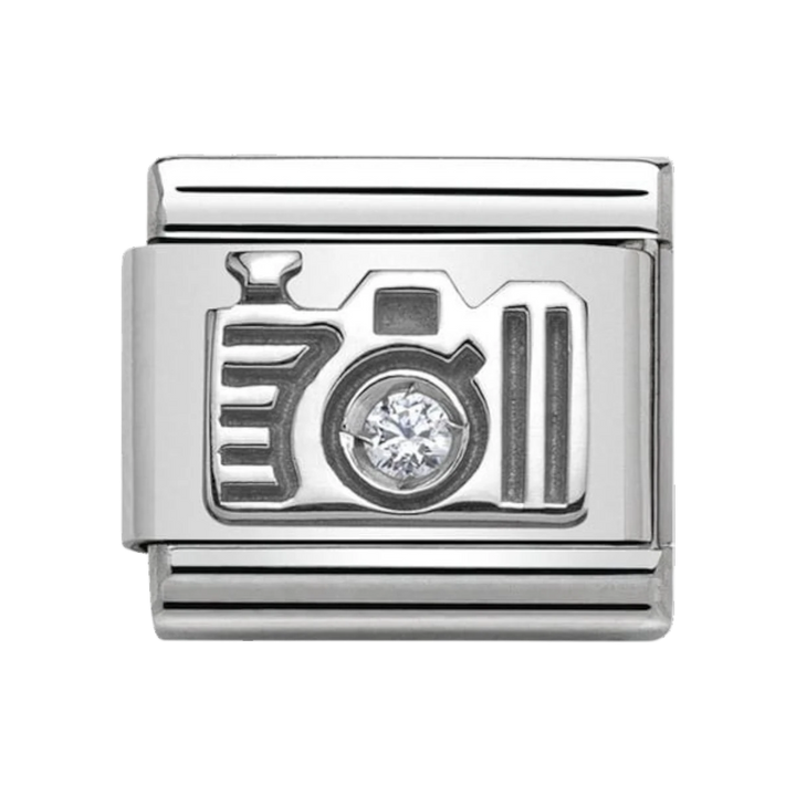 Nomination Classic 925 Silver and Zirconia Camera Charm 330311_06
