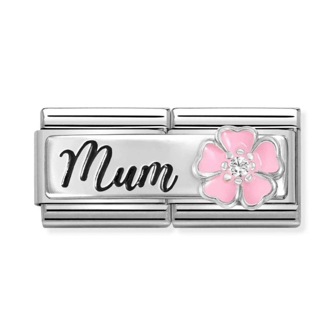 Nomination Composable Double Link Silver Mum Flower Charm 330734_18
