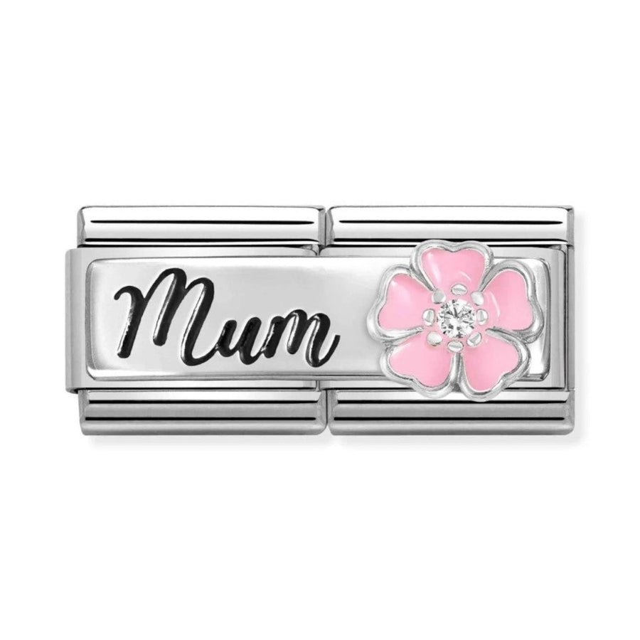 Nomination Composable Double Link Silver Mum Flower Charm 330734_18