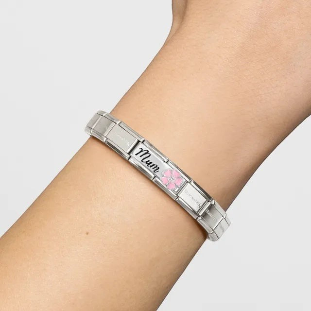 Nomination Composable Double Link Silver Mum Flower Charm 330734_18