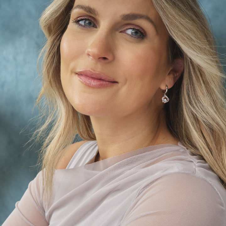 Clogau Always in my Heart White Topaz Drop Earrings
3SAMH0094