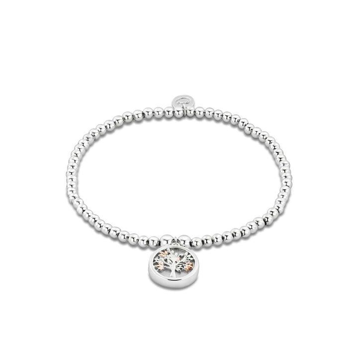 Clogau Tree of Life Sterling Silver Affinity Bracelet with Mother of Pearl