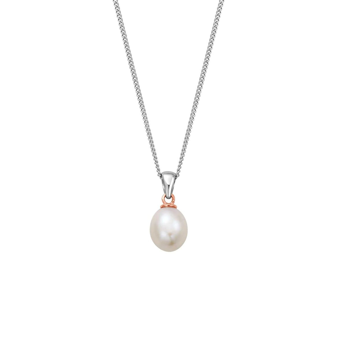 Clogau Nature's Wonder Sterling Silver Beachcomber Pendant with Pearl - 3SBCH0633