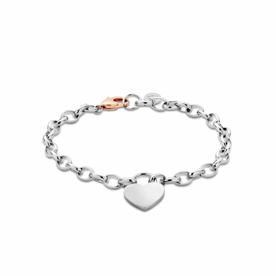 Clogau Cariad Sterling Silver Padlock Bracelet 3SCAR952