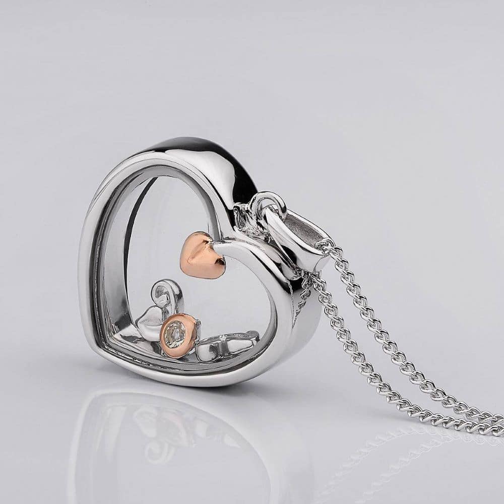 Clogau Tree of Life Heart Inner Charm Pendant 3SICLP14