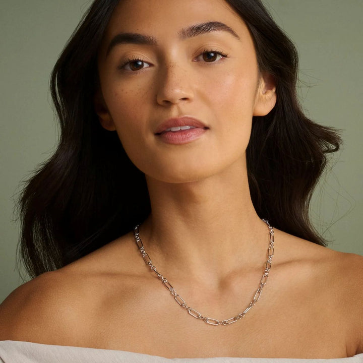 Clogau Insignia Sterling Silver Charm Necklace - 3SINS825