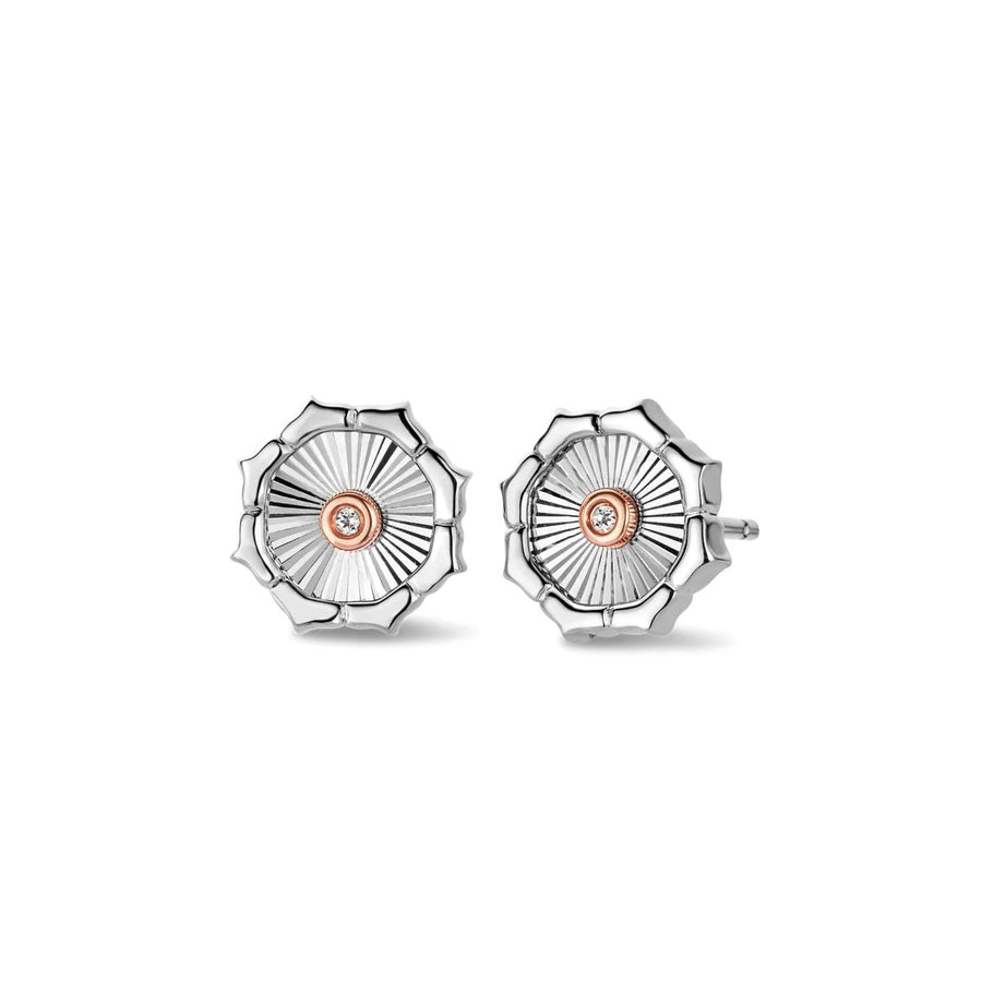 Clogau Nos Da Silver Stud Earrings - 3SNDA0719