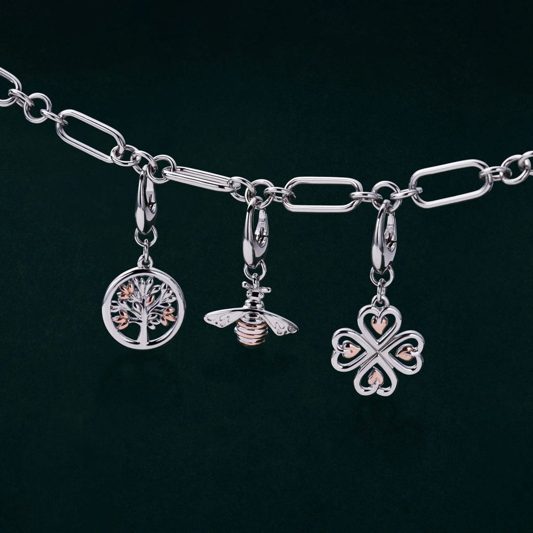 Clogau Insignia Sterling Silver Charm Bracelet - 3STLI0773
