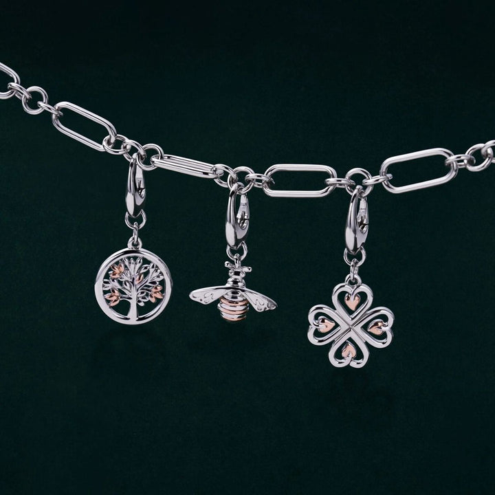 Clogau Insignia Sterling Silver Charm Bracelet - 3STLI0773