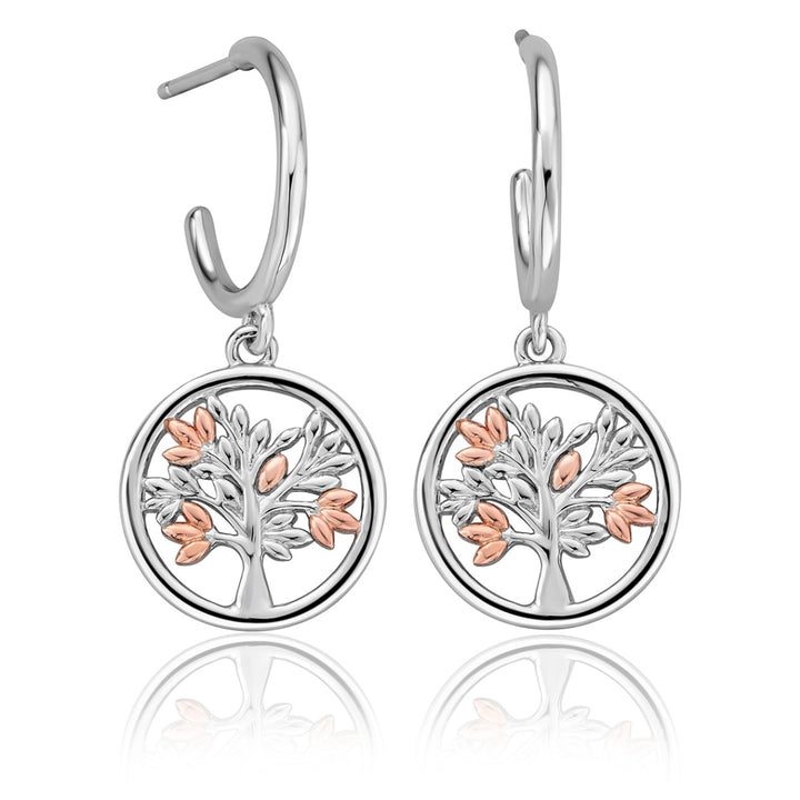 Clogau Tree of Life Drop Earrings 3SNTLCDE