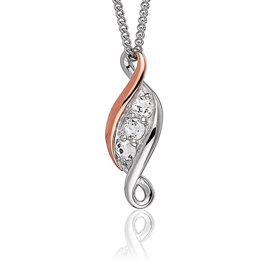 Clogau Past Present Future Pendant 3SPPFP