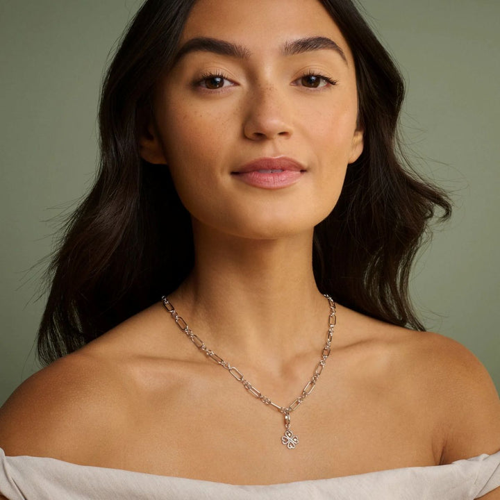 Clogau Insignia Sterling Silver Charm Necklace - 3SINS825