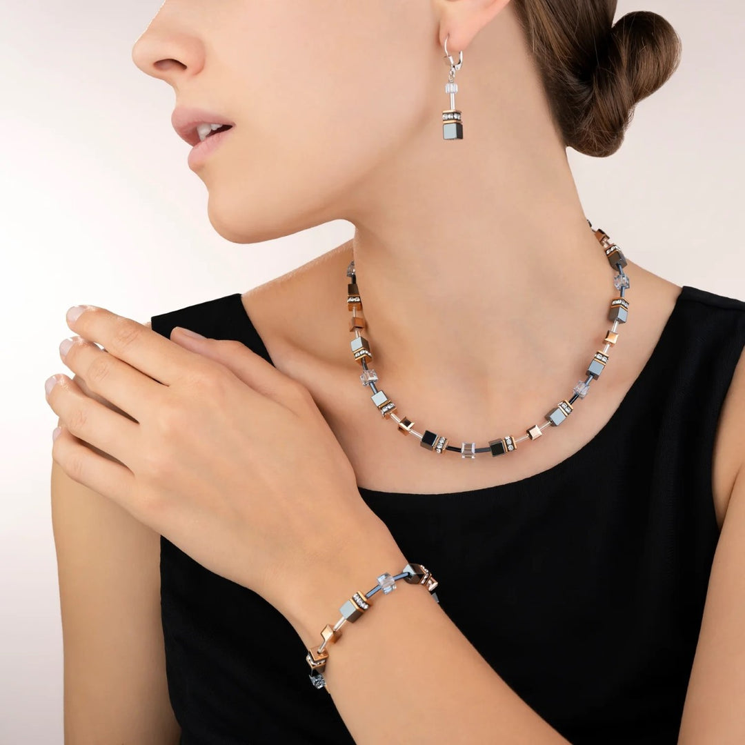 Coeur De Lion GeoCUBE Bracelet - Ice Blue 4015300730