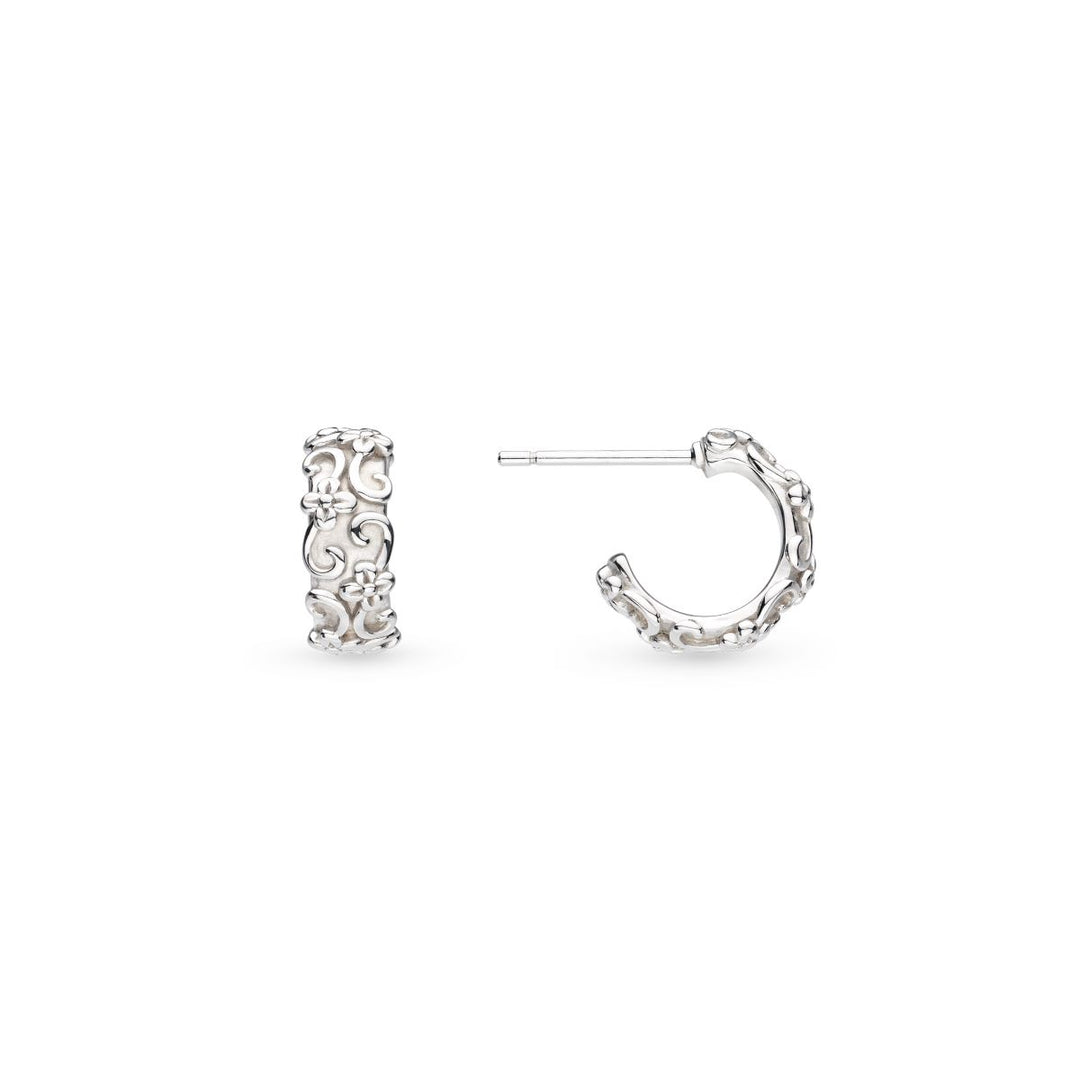 Kit Heath Blossom Flyte Honey Flower Chunky Hoop Earrings - 40331RP