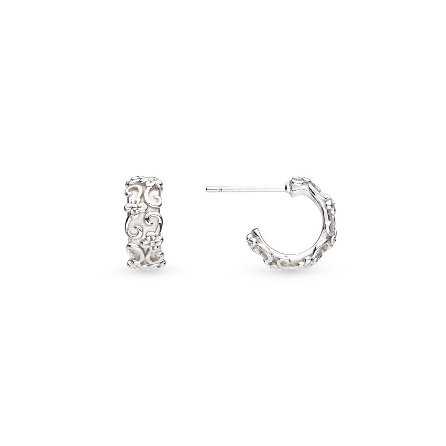 Kit Heath Blossom Flyte Honey Flower Chunky Hoop Earrings - 40331RP