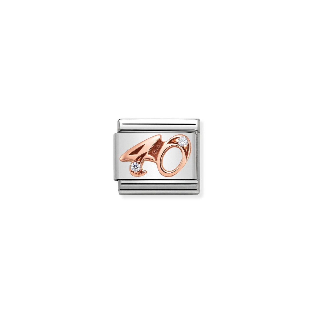 Nomination Rose Gold Classic 40 Charm 430315/40