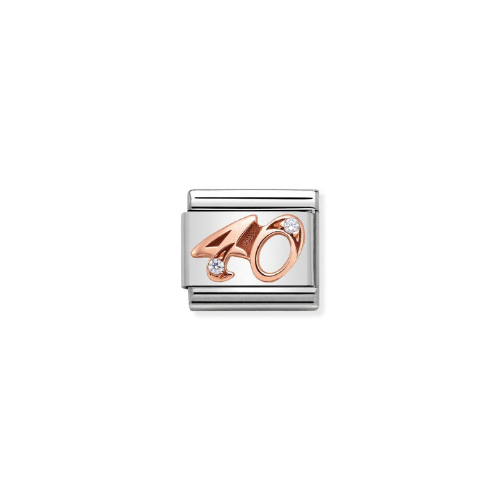 Nomination Rose Gold Classic 40 Charm 430315/40