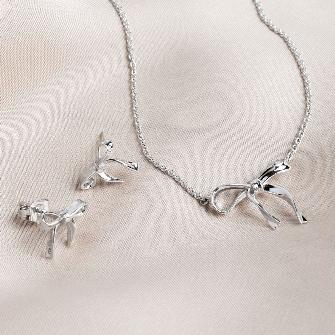 Kit Heath Serenity Ribbon Bow Necklace - 91188RP