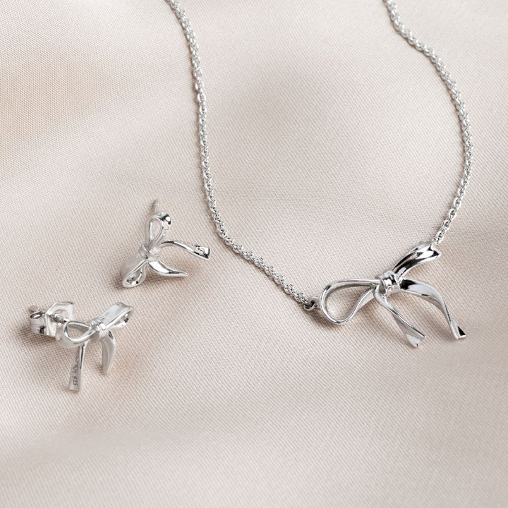 Kit Heath Serenity Ribbon Bow Necklace - 91188RP