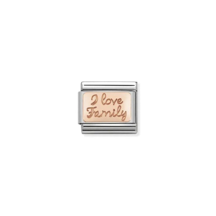NOMINATION Composable Classic I Love Family Link in Rose Gold 430101_41