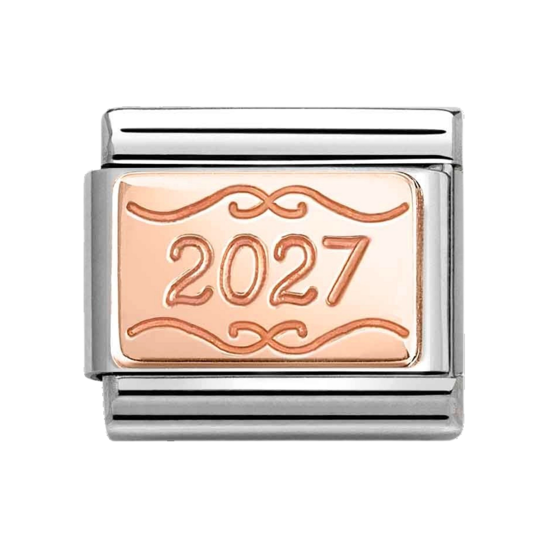 Niche Jewellery Nomination Rose Gold 2027 Charm