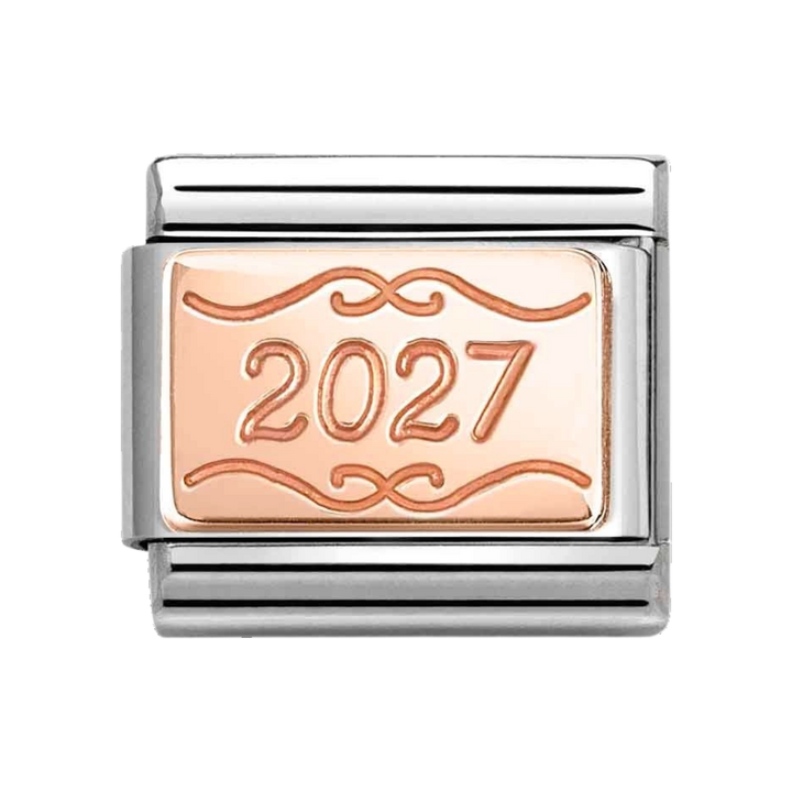 Niche Jewellery Nomination Rose Gold 2027 Charm