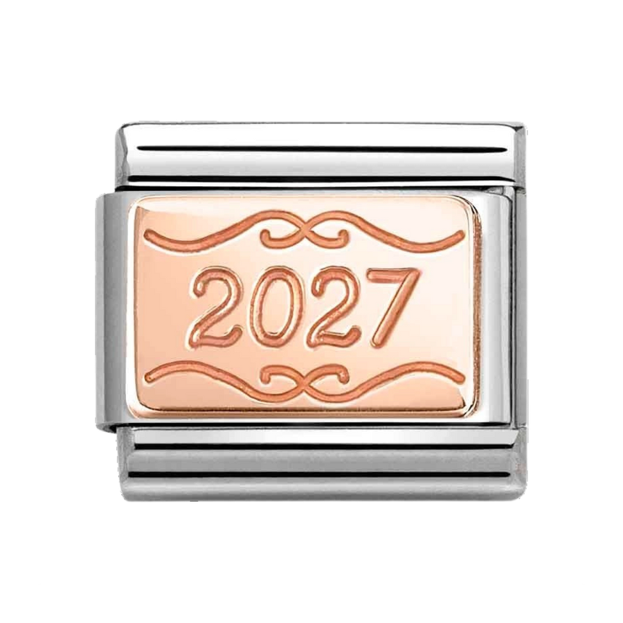 Niche Jewellery Nomination Rose Gold 2027 Charm