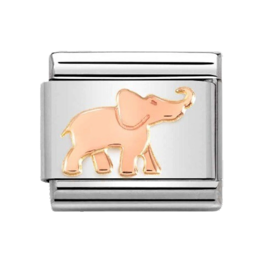 Nomination Classic Rose Gold Elephant Charm