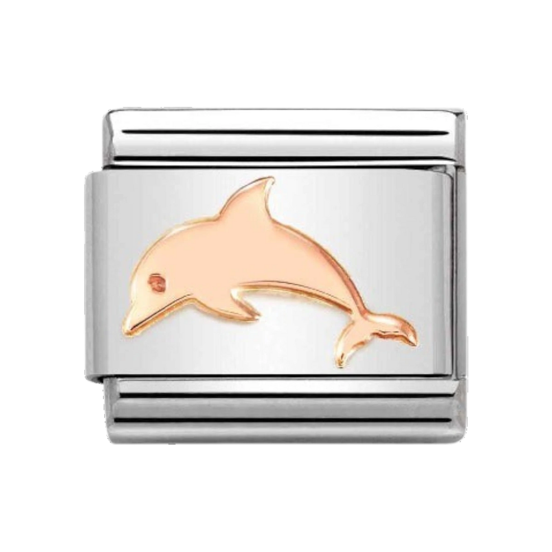 Nomination Classic Rose Gold Dolphin Charm