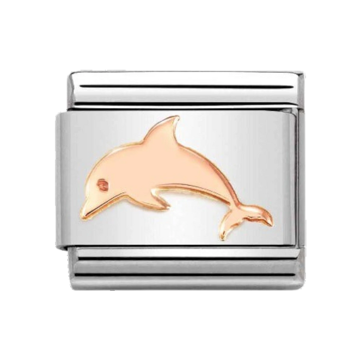 Nomination Classic Rose Gold Dolphin Charm