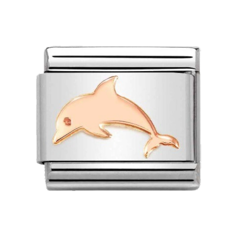 Nomination Classic Rose Gold Dolphin Charm