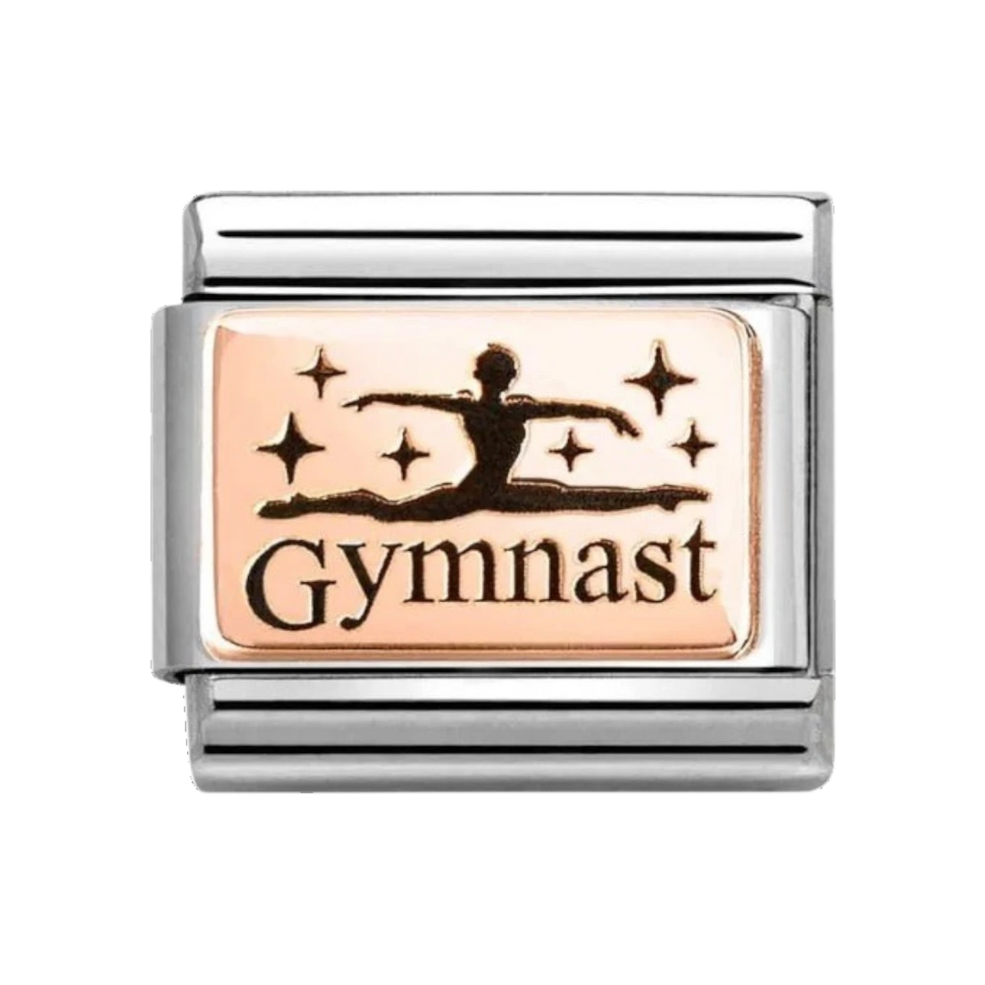 Nomination Classic Rose Gold Gymnast Charm 430111/30