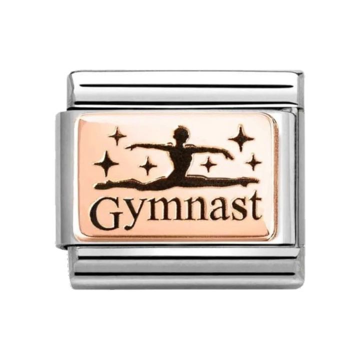 Nomination Classic Rose Gold Gymnast Charm 430111/30