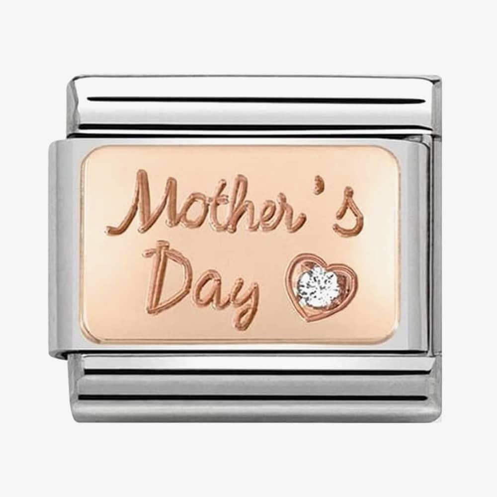 NOMINATION Composable Classic Motherâ€™s Day Link with CZ 430316_01