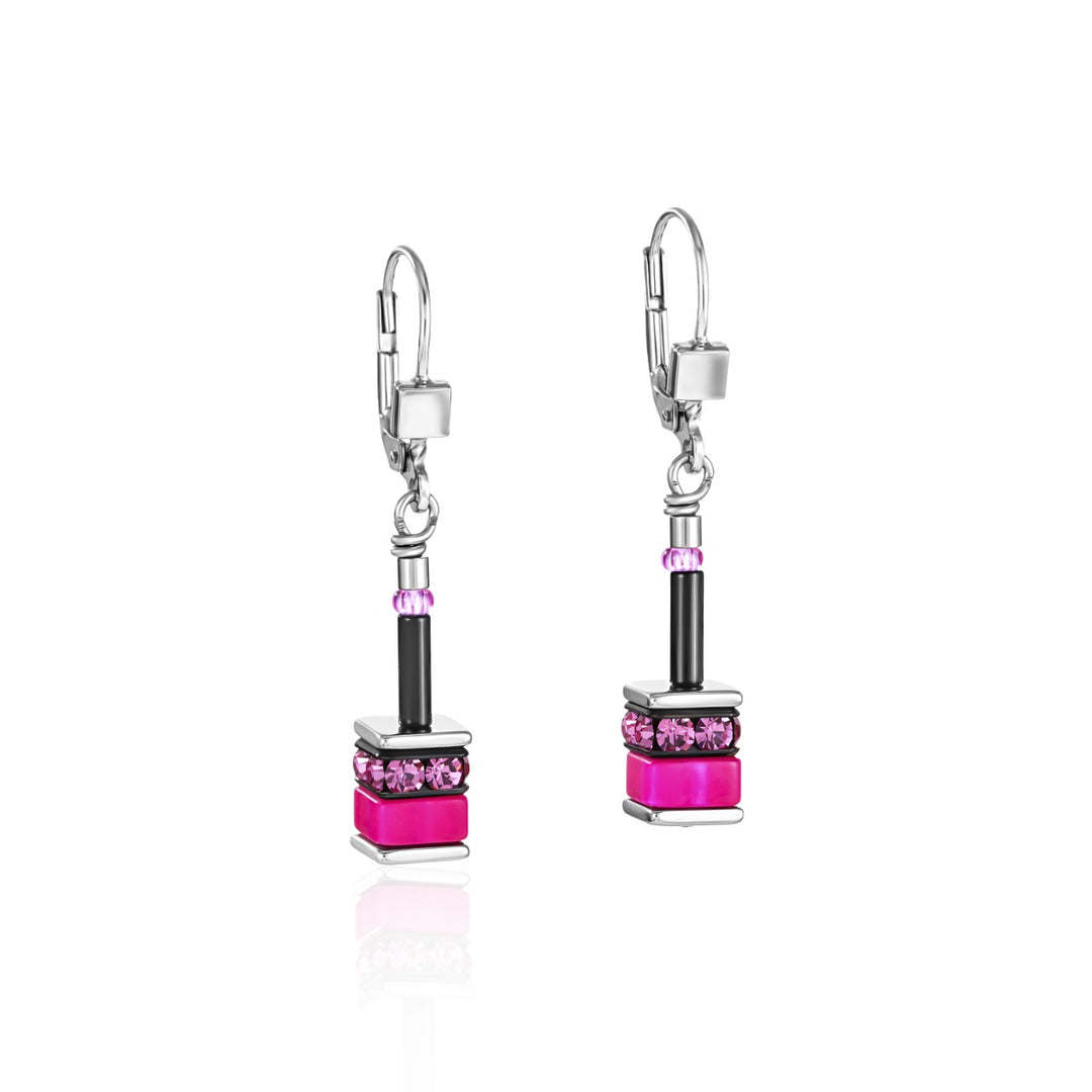 Coeur De Lion GEOCUBE Pierced Earrings - Multicolour 4409201500
