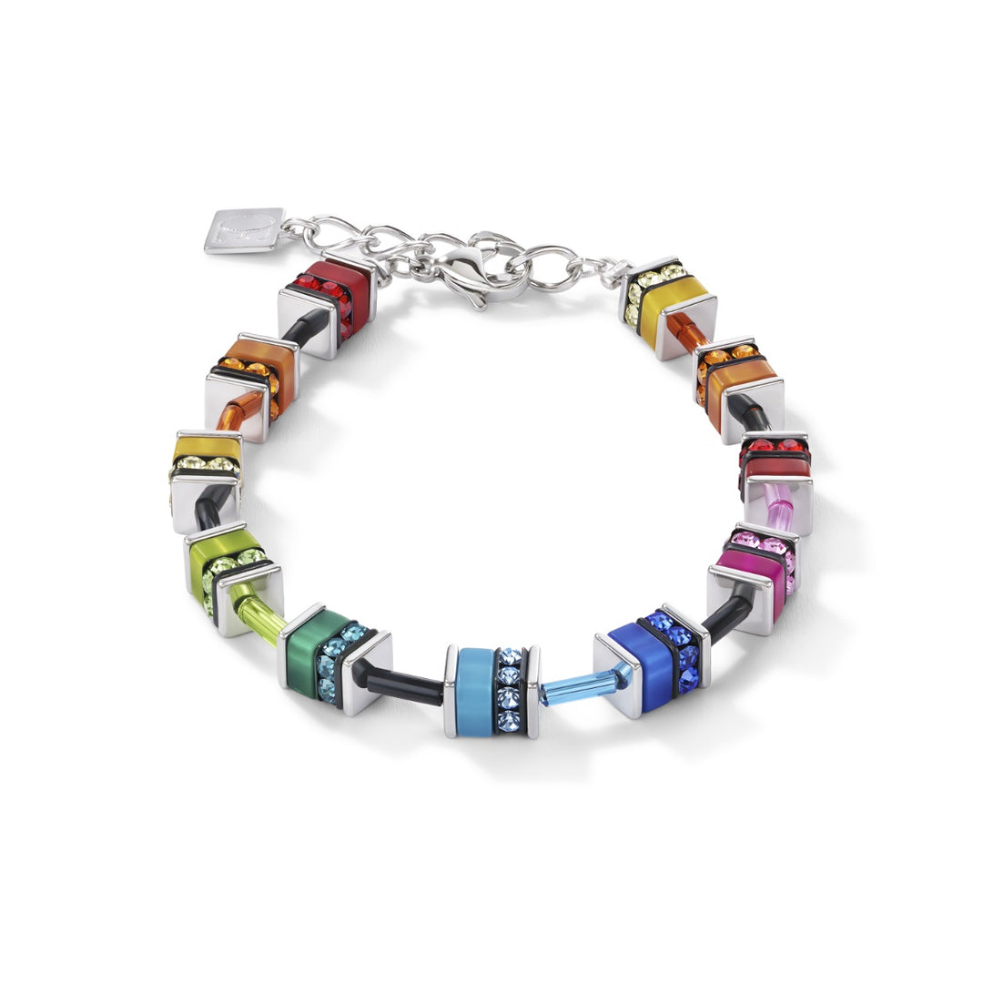 Coeur De Lion GEOCUBE Bracelet - Polaris and Rhinestone Multicolour 4409301500