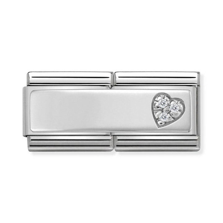 Nominations Classic Composable Heart Double Link Charm - 330731_09