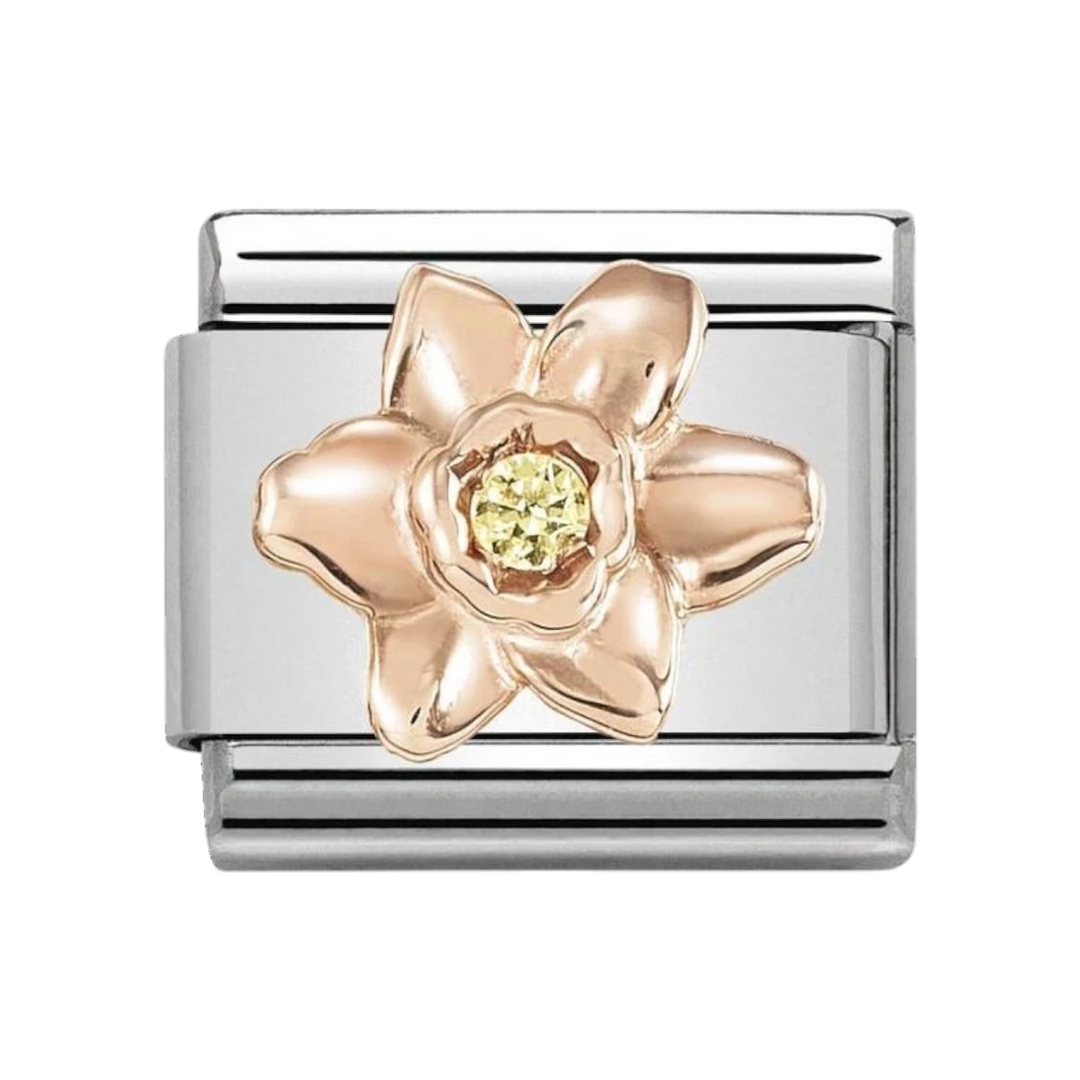 Nomination Composable Classic Link Yellow Daffodil Charm -430305_13
