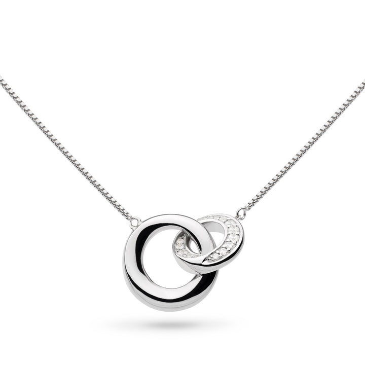 Kit Heath Bevel Cirque CZ PavÃ© Link Necklace 9151CZ
