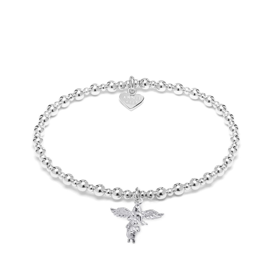 Annie Haak Mini Orchid Silver Charm Bracelet - My Guardian Angel